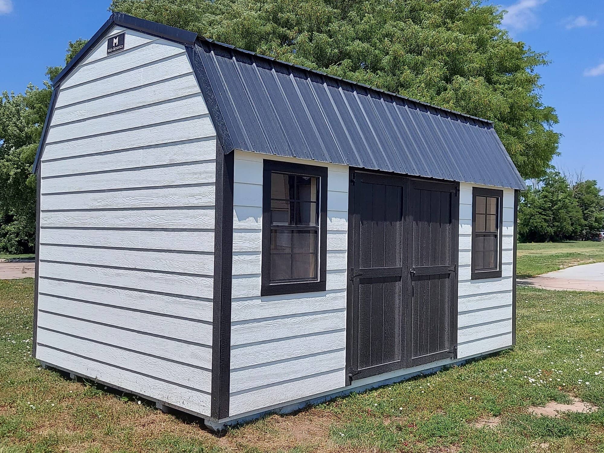 10x16 Lofted Garden Shed