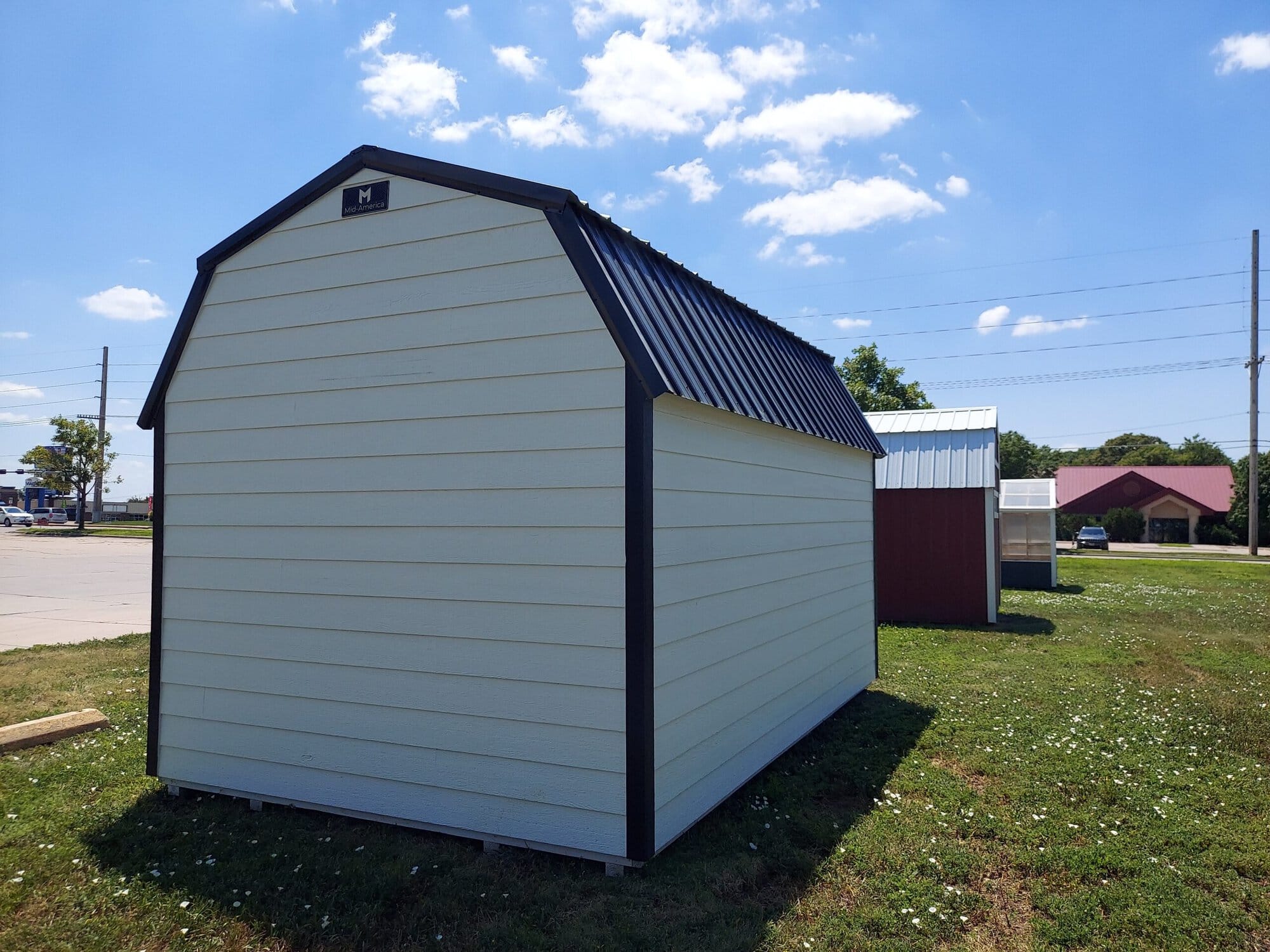 10x16 Lofted Garden Shed
