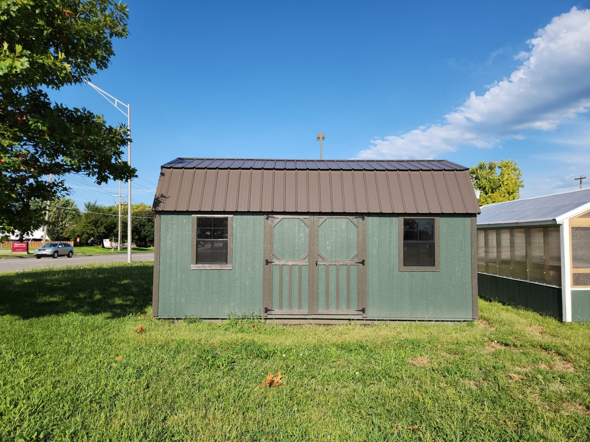 10x20 Lofted Garden Shed