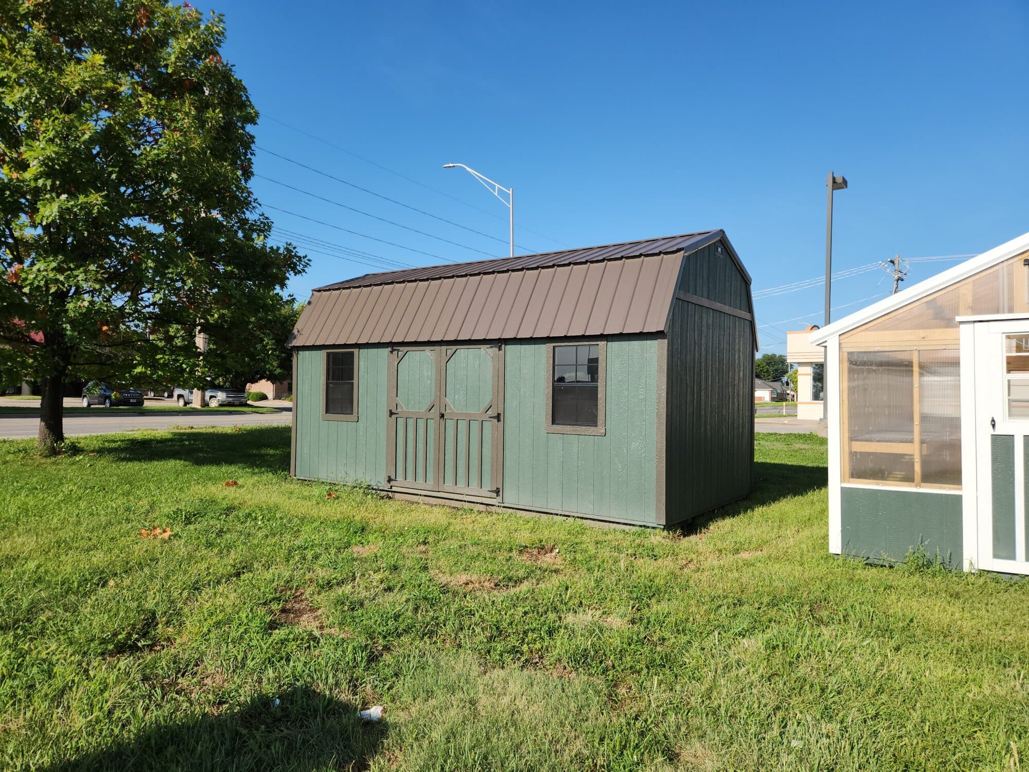 10x20 Lofted Garden Shed