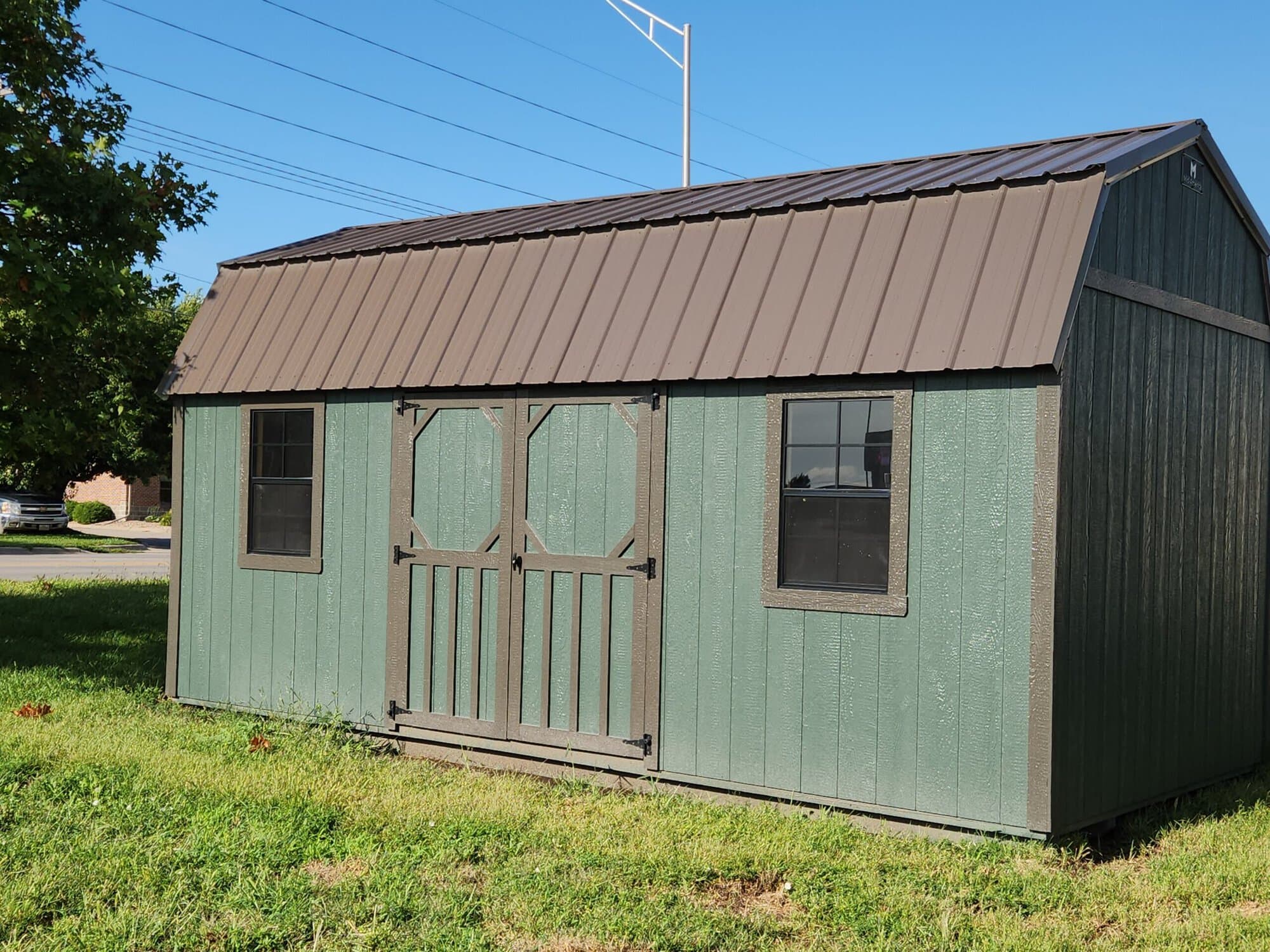 10x20 Lofted Garden Shed