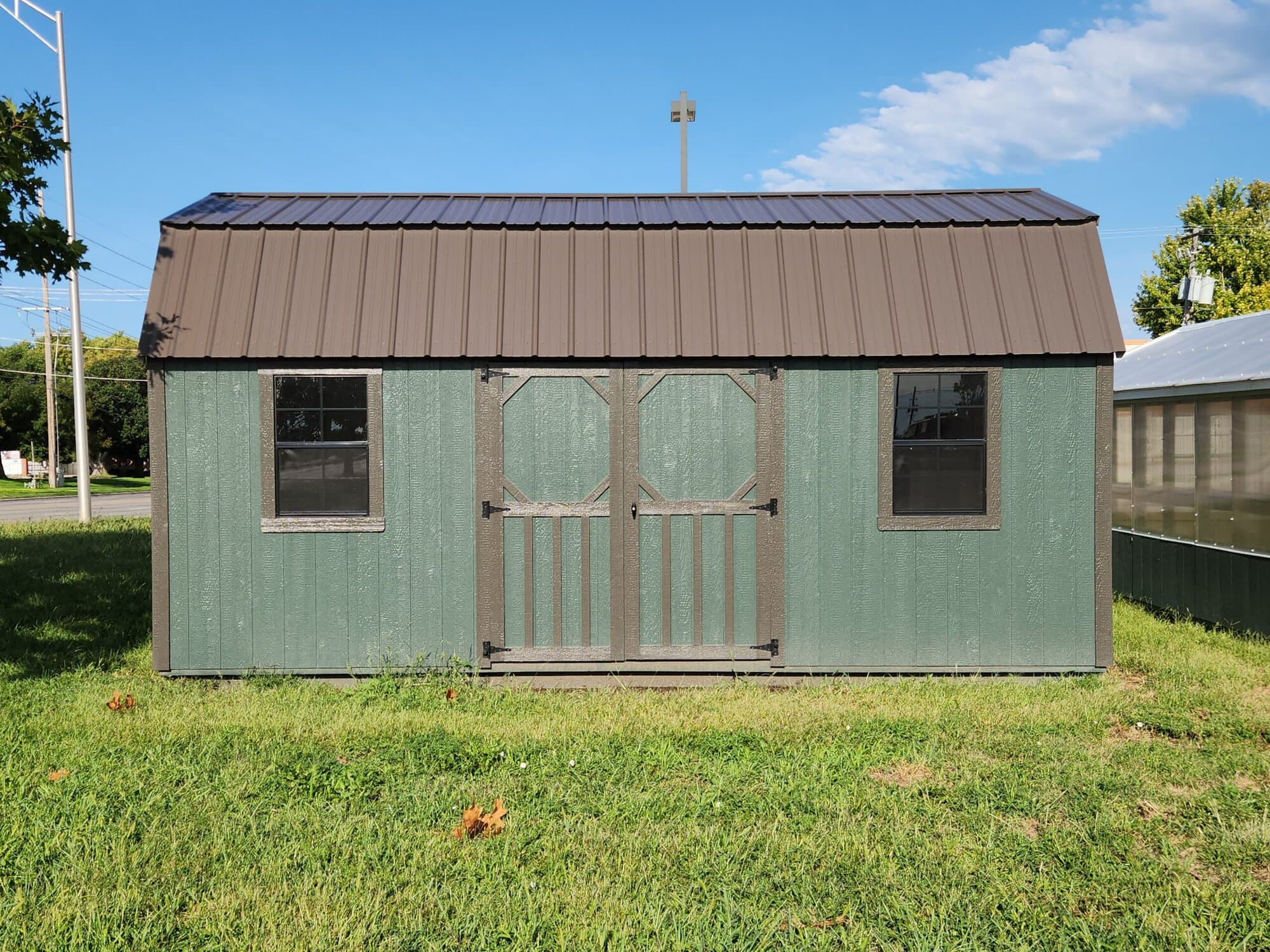 10x20 Lofted Garden Shed