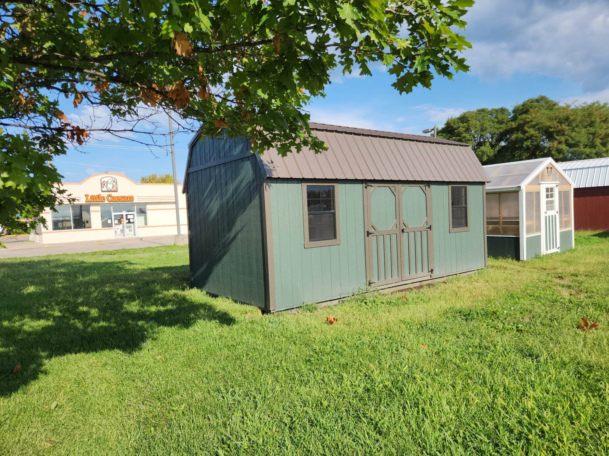 10x20 Lofted Garden Shed