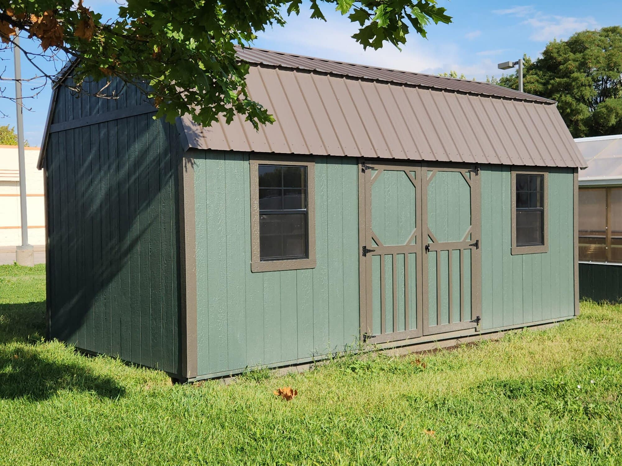 10x20 Lofted Garden Shed