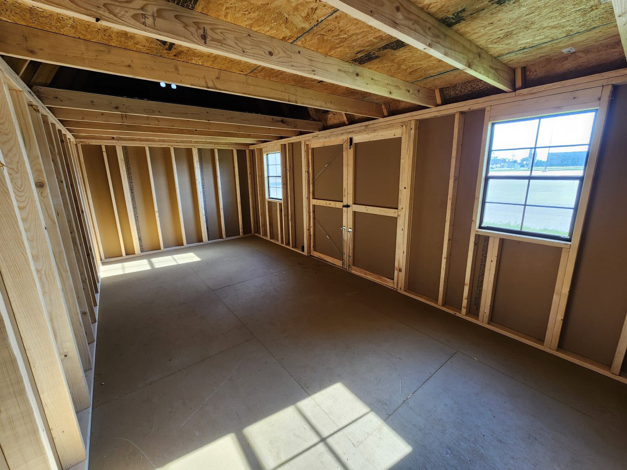 10x20 Lofted Garden Shed