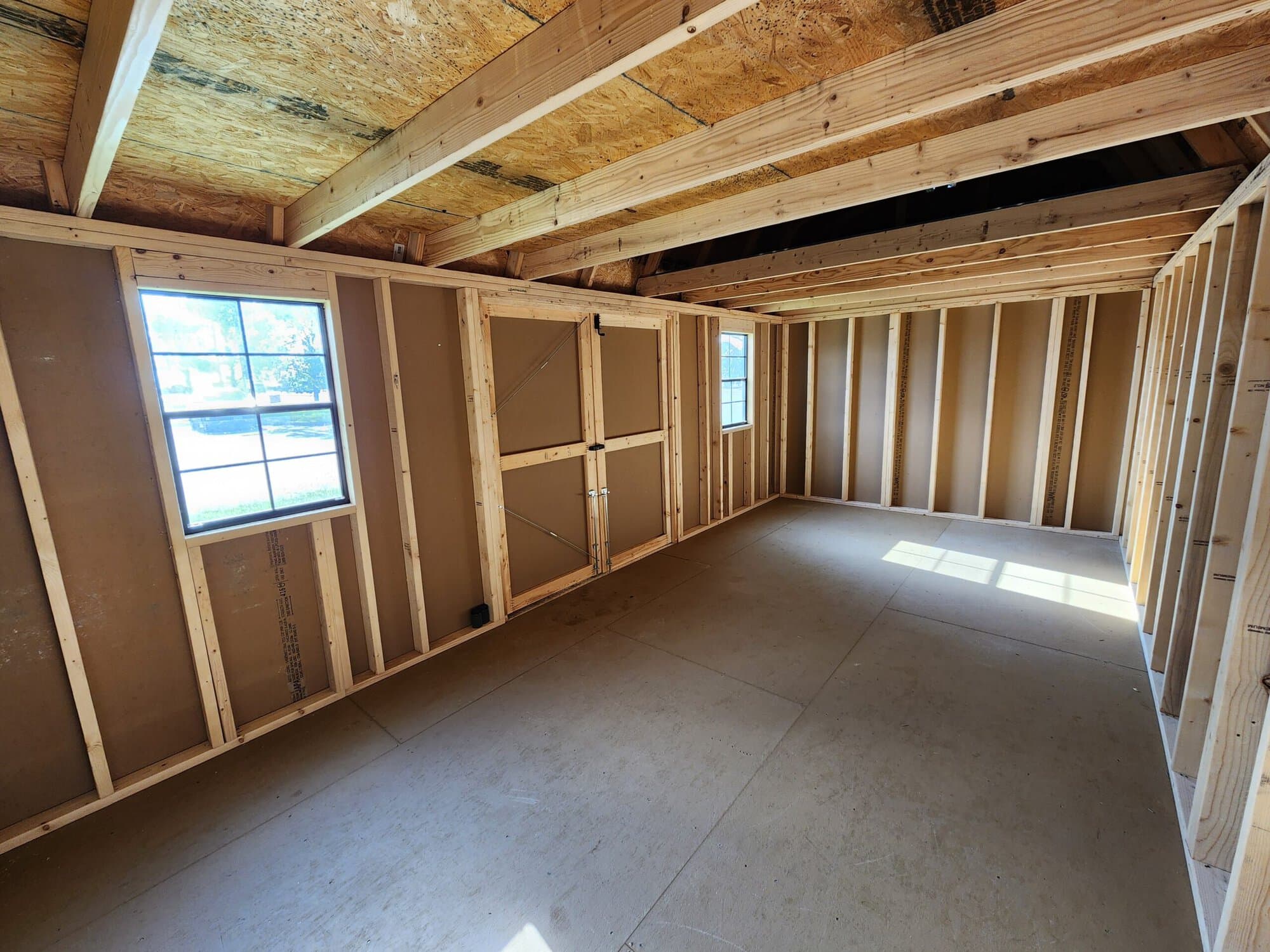10x20 Lofted Garden Shed